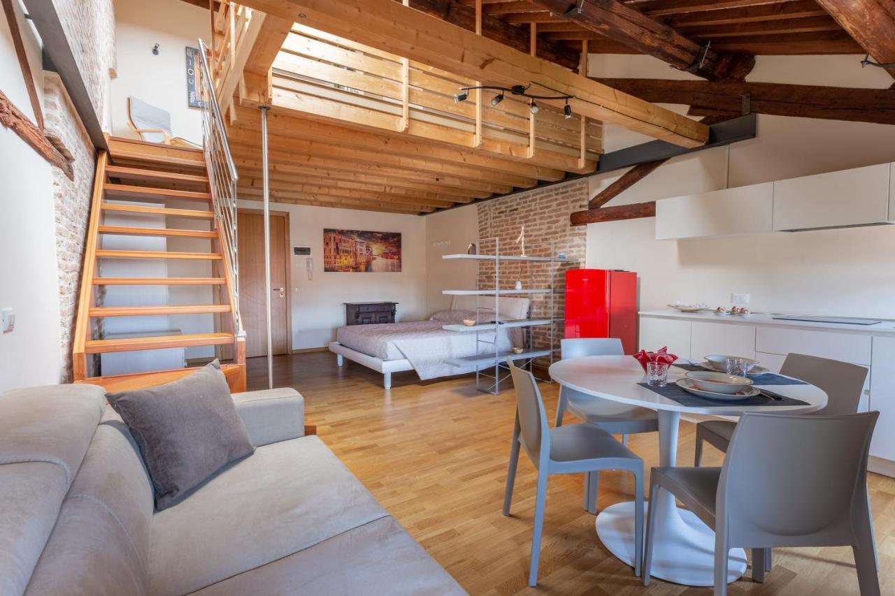 Ferienwohnung Loft Mirano Tre Exterior foto